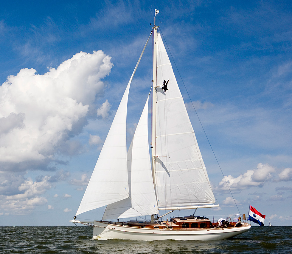 Maak kennis met ‘Stoute Hendrik’, een Puffin 41 Modern Classic zeiljacht uit 2008.