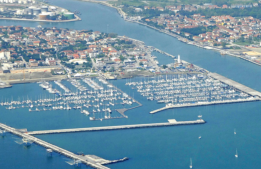 Marina Di Ravenna - Ligplaatsen in de jachthaven Marina Di Ravenna - Ligplaatsen in de jachthaven